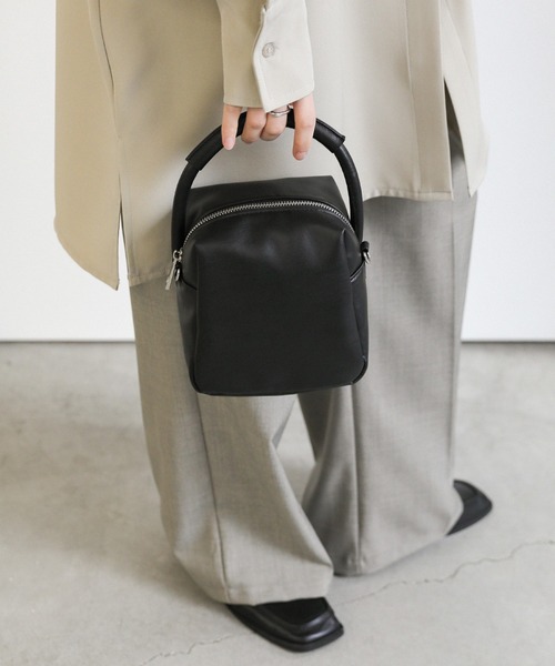 select MOCA(セレクトモカ)の「【ZOZO限定】キューブ2WAYバッグ(ハンドバッグ・レディース・ブラック/ライトオリーブ/イエロー・FREE)」の19枚目の写真
