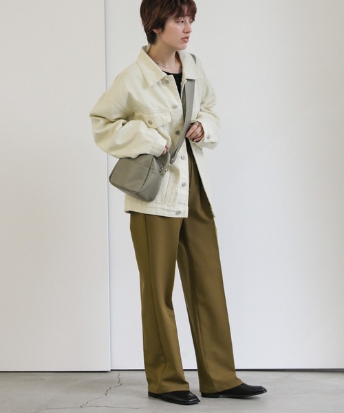 select MOCA(セレクトモカ)の「【ZOZO限定】キューブ2WAYバッグ(ハンドバッグ・レディース・ブラック/ライトオリーブ/イエロー・FREE)」の6枚目の写真
