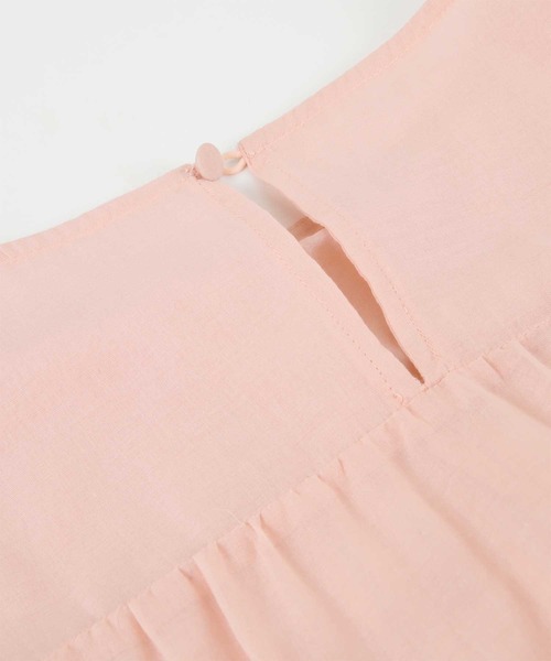 titivate(ティティベイト)の「コットンボイルティアードブラウス(シャツ/ブラウス・レディース・ピンク/オフホワイト/ブラック・FREE)」の15枚目の写真