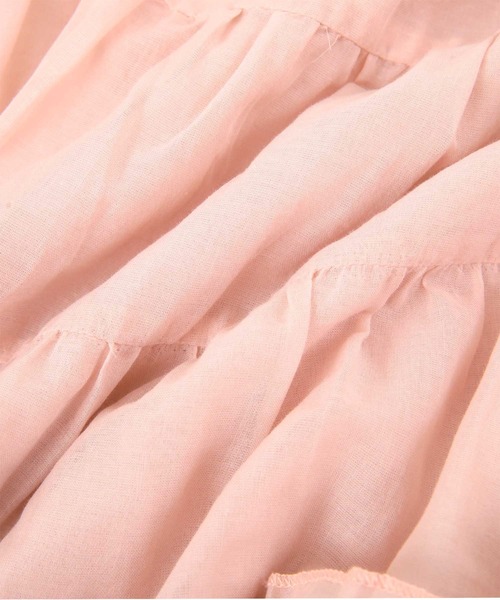 titivate(ティティベイト)の「コットンボイルティアードブラウス(シャツ/ブラウス・レディース・ピンク/オフホワイト/ブラック・FREE)」の18枚目の写真