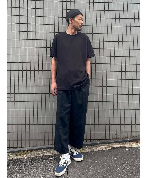 UNDERSON UNDERSON(アンダーソン アンダーソン)の「UU990T(Tシャツ/カットソー・メンズ・ブラック/オフホワイト・MEDIUM/LARGE/SMALL/X-LARGE)」の20枚目の写真