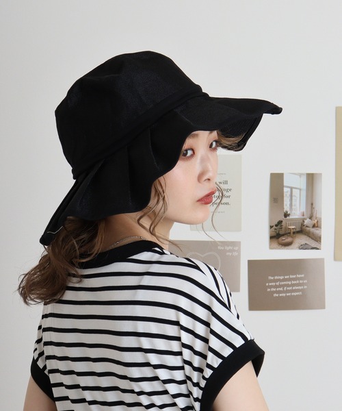 LANVAN COLLECTION アシンメトリーフリルハット LANVIN COLLECTION アシンメトリー フリル ハット