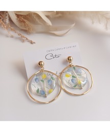 【Coto】チューリップフープピアス(MA)
