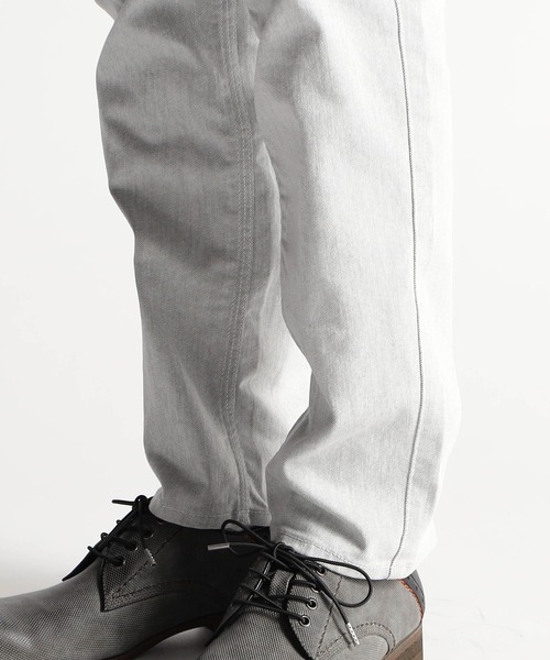 HIDEAWAYS NICOLE（ハイダウェイニコル）の「黒顔料ビットデニムパンツ（デニムパンツ・メンズ・ブラック/オフホワイト・LARGE/MEDIUM/X-LARGE/SMALL）」の11枚目の写真