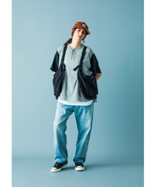 WHIZLIMITED(ウィズリミテッド)の「2WAY BAG(ショルダーバッグ・メンズ・ブラック/タイガーカモ・FREE)」の3枚目の写真