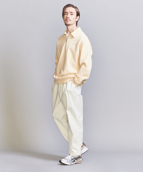 BEAUTY&YOUTH UNITED ARROWS(ビューティーアンドユースユナイテッドアローズ)の「パウダーウォッシュ ハーフ ジップ スウェット(スウェット・メンズ・クリーム/ダークグレー/ロイヤルブルー・S/M/XL/L)」の10枚目の写真