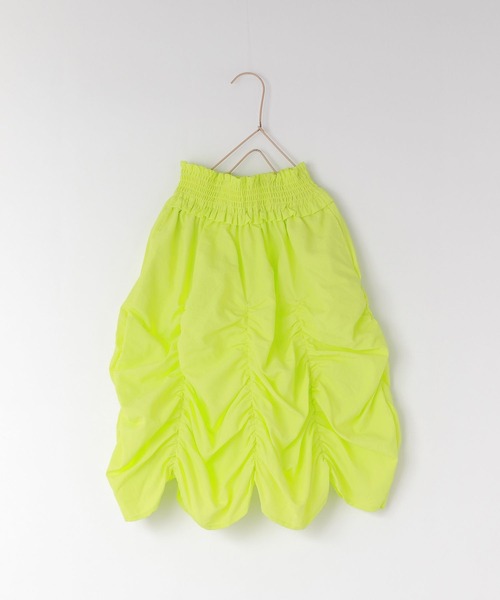 LOWRYS FARM(ローリーズファーム)の「シャーリング2WAYスカート 100714(スカート・キッズ・ブラック/ブラック系その他/イエロー・110cm/120cm/130cm/140cm/150cm)」の3枚目の写真