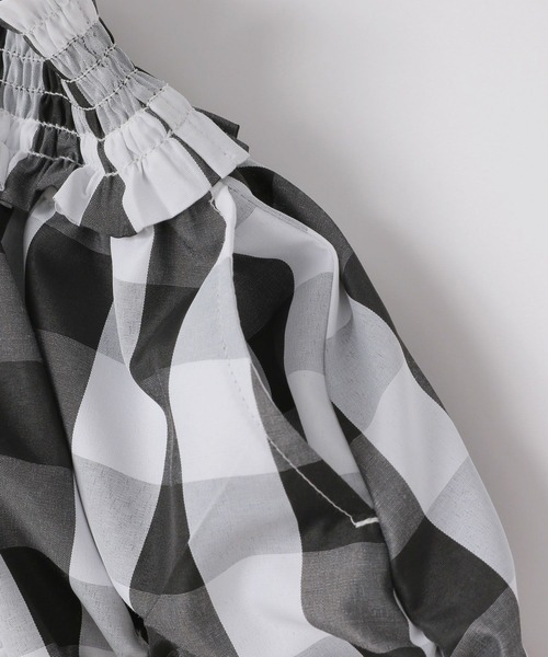 LOWRYS FARM(ローリーズファーム)の「シャーリング2WAYスカート 100714(スカート・キッズ・ブラック/ブラック系その他/イエロー・110cm/120cm/130cm/140cm/150cm)」の7枚目の写真