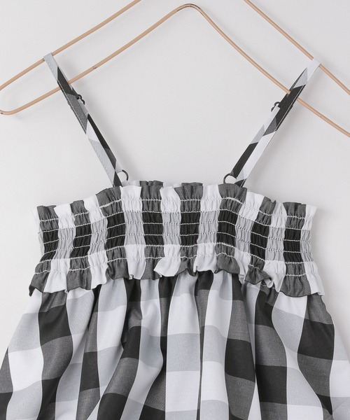 LOWRYS FARM(ローリーズファーム)の「シャーリング2WAYスカート 100714(スカート・キッズ・ブラック/ブラック系その他/イエロー・110cm/120cm/130cm/140cm/150cm)」の9枚目の写真