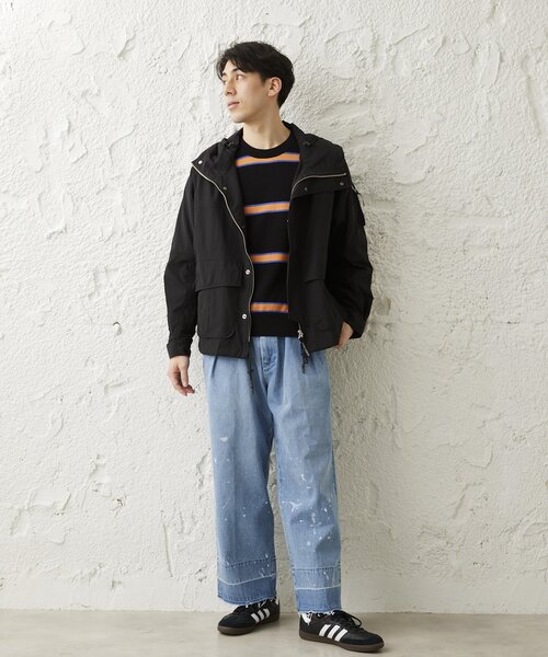 JOURNAL STANDARD relume（ジャーナルスタンダード　レリューム）の「プロセシング デニムパンツ（デニムパンツ・メンズ・ブルー/サックスブルー・MEDIUM/LARGE）」の4枚目の写真