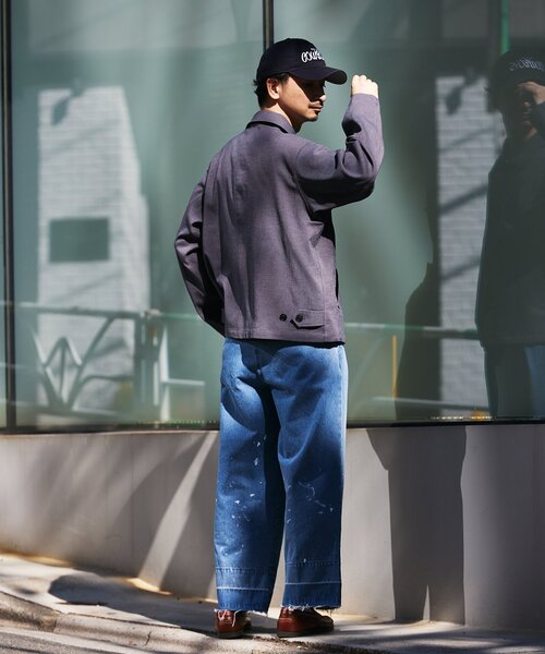 JOURNAL STANDARD relume（ジャーナルスタンダード　レリューム）の「プロセシング デニムパンツ（デニムパンツ・メンズ・ブルー/サックスブルー・MEDIUM/LARGE）」の14枚目の写真