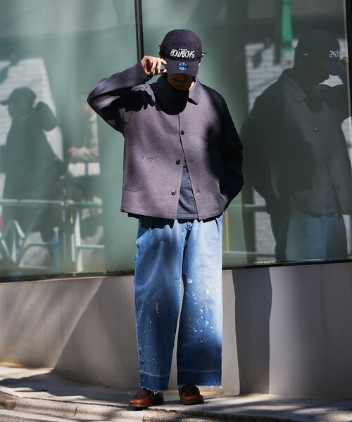 JOURNAL STANDARD relume（ジャーナルスタンダード　レリューム）の「プロセシング デニムパンツ（デニムパンツ・メンズ・ブルー/サックスブルー・MEDIUM/LARGE）」の13枚目の写真