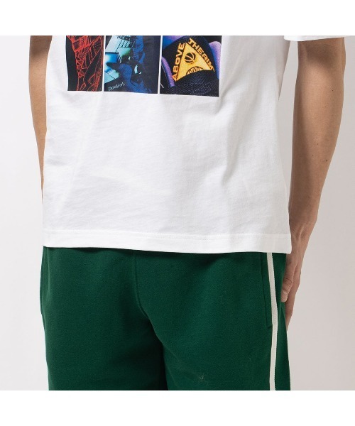 Reebok(リーボック)の「カレッジ Tシャツ / ATR COLLAGE TEE(Tシャツ/カットソー・メンズ・ブラック/ホワイト・LARGE/MEDIUM/SMALL/XX-LARGE/X-LARGE)」の10枚目の写真