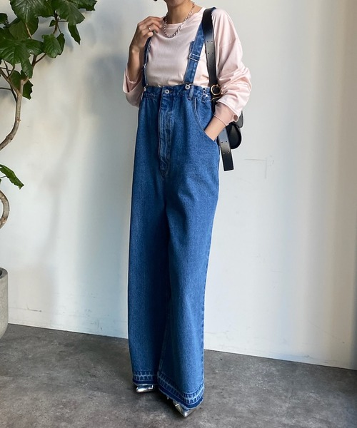 DOUDOU 半袖 Tシャツ チャコールグレー viseu チュール 袖チュールロゴTEE | DOUDOU(ドゥドゥ)レディース | PAL CLOSET