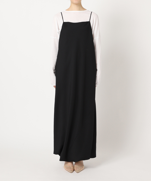 plage★プラージュ　balloon tapered オールインワン　ブラック plage（プラージュ）の「balloon tapered オールインワン