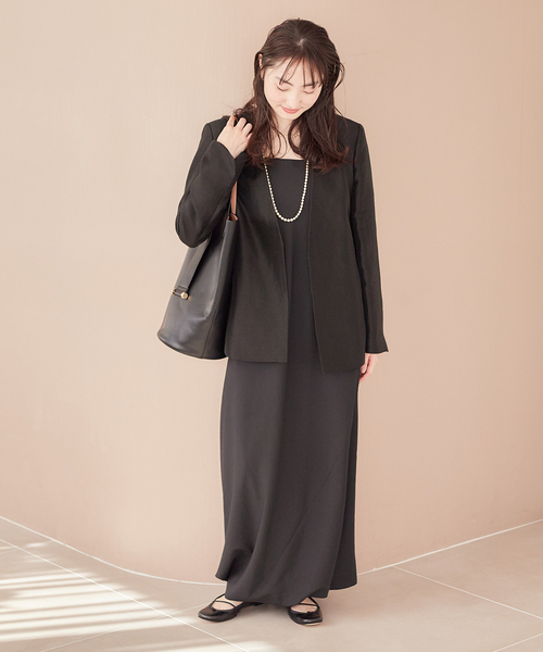 plage（プラージュ）の「Balloon Camisole ワンピース（ワンピース・レディース・ブラック・38/36）」の17枚目の写真