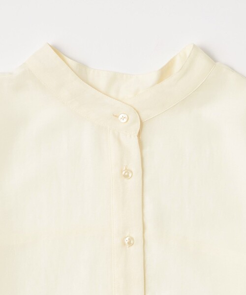 EMMEL REFINES（エメルリファインズ）の「＜EMMEL REFINES＞EM シアープリーツ 2WAY シャツ（シャツ/ブラウス・レディース・オフホワイト/ブラック・FREE）」の20枚目の写真