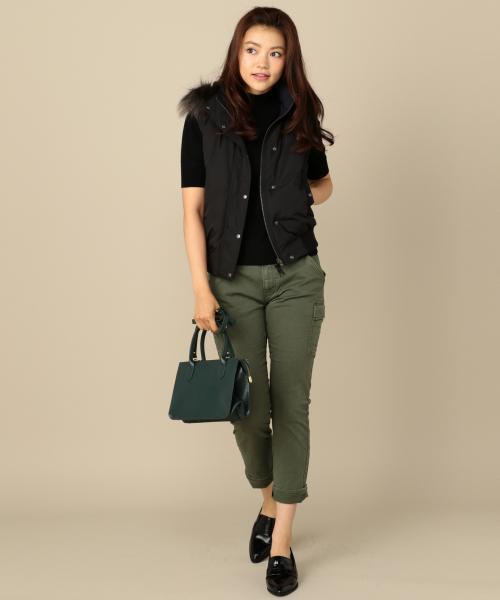 23区（ニジュウサンク）の「オックスフォードダウンベスト（ダウン