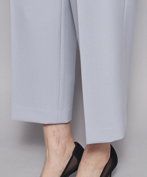 【セール】【洗える／日本製／シワになりにくい／ストレッチ入】穿き心地の良さ◎、ストレートワイドパンツ（その他パンツ）｜COUP DE CHANCE（クードシャンス）