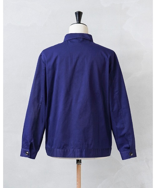 MILITARY(ミリタリー)の「実物 新品 デッドストック イタリア軍 ユーティリティ ワークジャケット made by Dante(その他アウター・メンズ・ネイビー・48/50)」の3枚目の写真