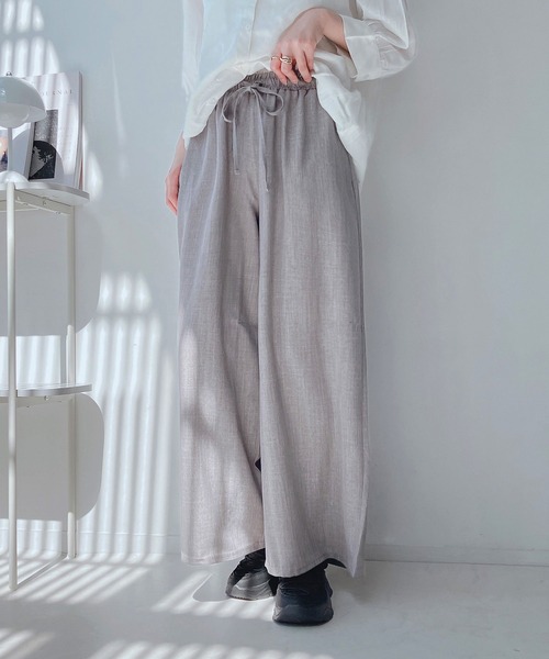 セール】◎ワイドイージーパンツ（その他パンツ）｜AS KNOW AS
