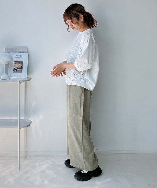 セール】◎ワイドイージーパンツ（その他パンツ）｜AS KNOW AS