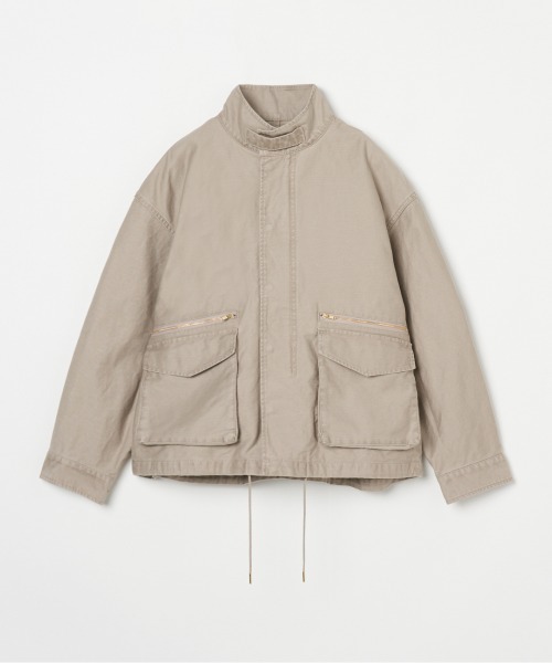 HELIOPOLE（エリオポール）の「MILITARY SHORT BLOUSON（ブルゾン