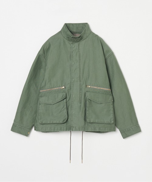 HELIOPOLE（エリオポール）の「MILITARY SHORT BLOUSON（ブルゾン