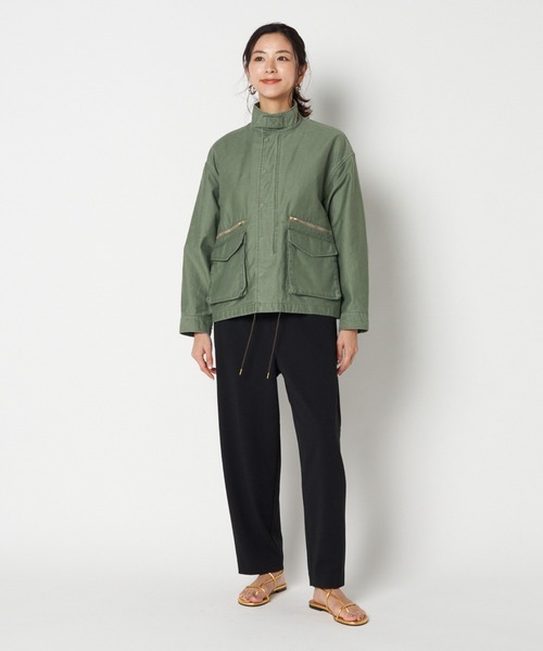 HELIOPOLE ミリタリーショートブルゾン　エリオポール ジャケット　38 MILITARY SHORT BLOUSON｜HELIOPOLE｜HÉLIOPÔLE（エリオポール）公式