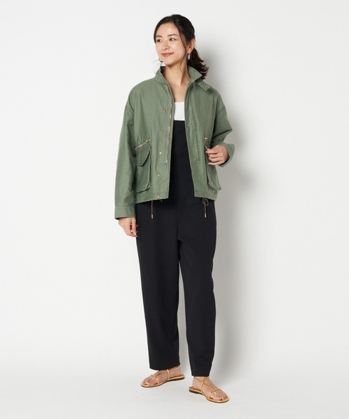 HELIOPOLE（エリオポール）の「MILITARY SHORT BLOUSON（ブルゾン