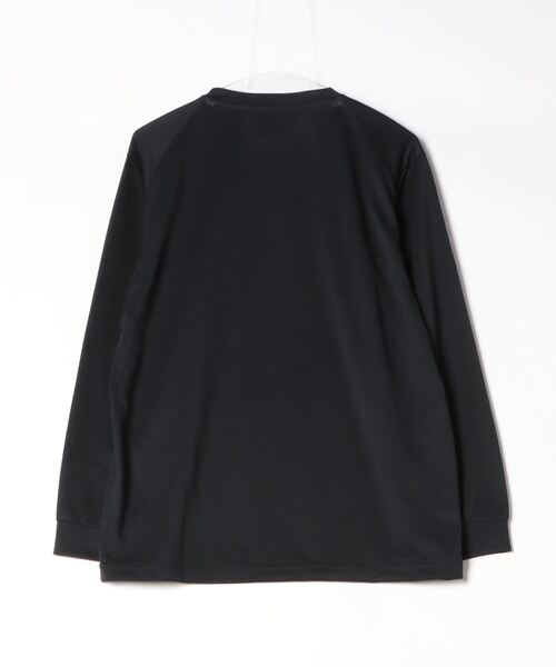canterbury(カンタベリー)の「カンタベリー canterbury R+ L/S WORKOUT TEE_アールプラス ロングスリーブワークアウトティー(Tシャツ/カットソー・メンズ・グレー/ブルーグレー/ブラック・M/L/LL/3L)」の4枚目の写真