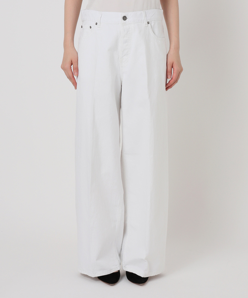 AP STUDIO（エーピーストゥディオ）の「【HAIKURE/ハイクル】BETHANY  White denim（デニムパンツ・レディース・ホワイト・24/25/26/27）」の8枚目の写真