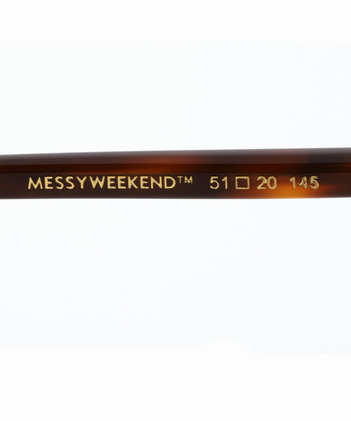 FRAMeWORK(フレームワーク)の「MESSY WEEKEND/メシ―ウィークエンド NEW DEEPサングラス(サングラス・レディース・チョコ/バーガンディー/ライトグリーン/ブラウン・FREE)」の22枚目の写真