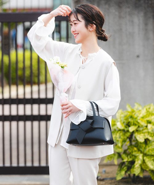 URBAN RESEARCH(RODE SKO)☆チェーンボストンバッグ RODE SKO ボストンバッグ プレーンボストンバッグ レディース
