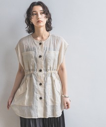 A part by | フレンチリネンベスト(ベスト)