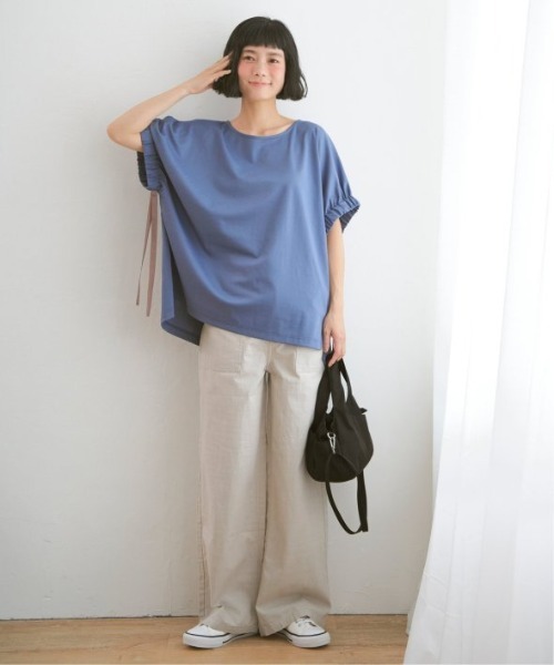 リボン　ギャザー　L　チュニック　トップス 楽天市場】バックリボン ギャザー チュニック トップス