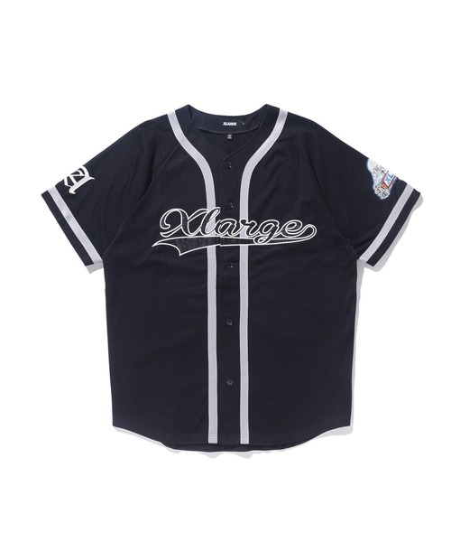 XLARGE(エクストララージ)の「EMBROIDERED BASEBALL SHIRT(シャツ/ブラウス・メンズ・ブラック/ネイビー・S/M/L/XL)」の2枚目の写真