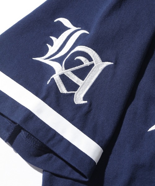 XLARGE(エクストララージ)の「EMBROIDERED BASEBALL SHIRT(シャツ/ブラウス・メンズ・ブラック/ネイビー・S/M/L/XL)」の8枚目の写真