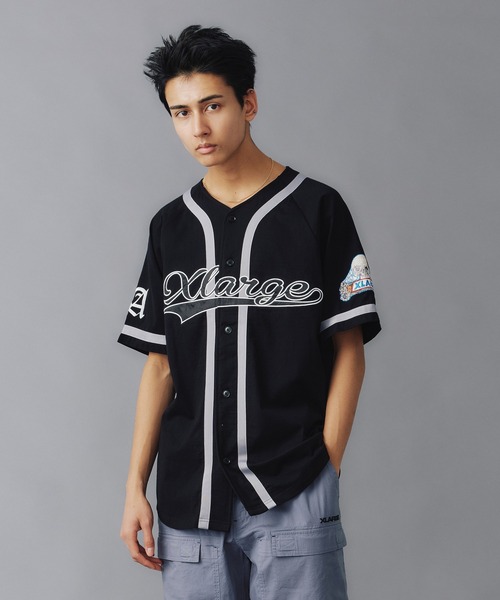 XLARGE(エクストララージ)の「EMBROIDERED BASEBALL SHIRT(シャツ/ブラウス・メンズ・ブラック/ネイビー・S/M/L/XL)」の11枚目の写真