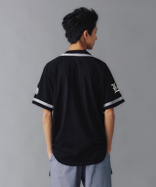 XLARGE(エクストララージ)の「EMBROIDERED BASEBALL SHIRT(シャツ/ブラウス・メンズ・ブラック/ネイビー・S/M/L/XL)」の14枚目の写真
