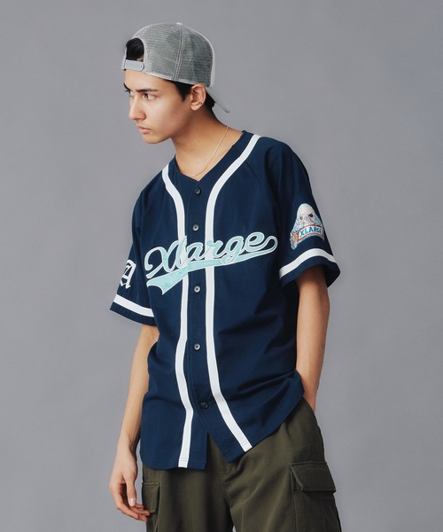 XLARGE(エクストララージ)の「EMBROIDERED BASEBALL SHIRT(シャツ/ブラウス・メンズ・ブラック/ネイビー・S/M/L/XL)」の9枚目の写真