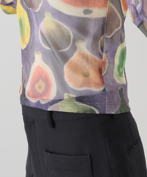 CARNE BOLLENTE ロングスリーブカットソー 長袖Tシャツ Carne Bollente（カルネボレンテ）の「(CARNE BOLLENTE) ロング