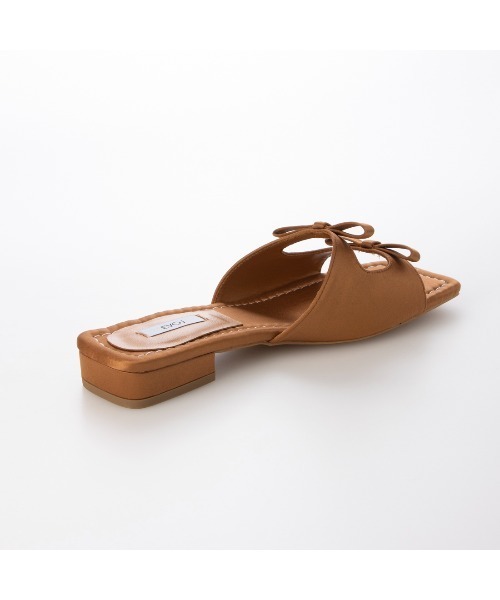 EVOL（イーボル）の「【EVOL】スクエアリボンフラットサンダル IW5390（サンダル・レディース・グリーン/ブラック/シルバー/キャメル・L/M/S/LL）」の12枚目の写真