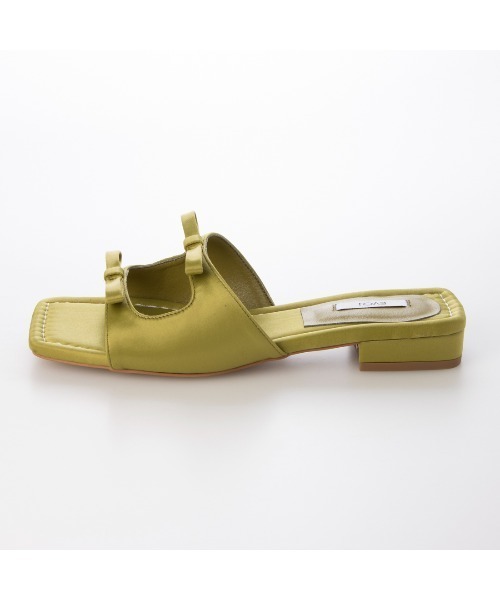 EVOL（イーボル）の「【EVOL】スクエアリボンフラットサンダル IW5390（サンダル・レディース・グリーン/ブラック/シルバー/キャメル・L/M/S/LL）」の16枚目の写真