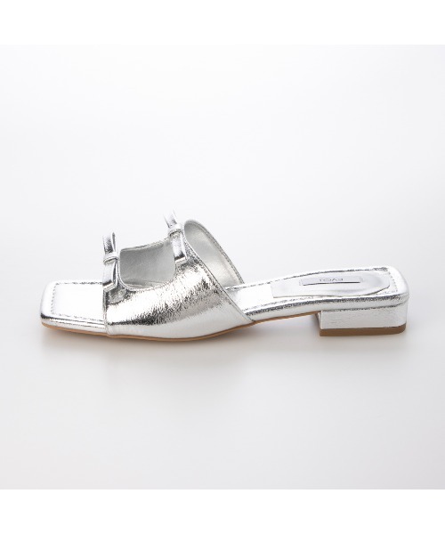 EVOL（イーボル）の「【EVOL】スクエアリボンフラットサンダル IW5390（サンダル・レディース・グリーン/ブラック/シルバー/キャメル・L/M/S/LL）」の21枚目の写真