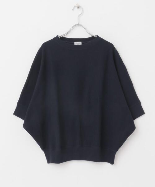 URBAN RESEARCH DOORS（アーバンリサーチドアーズ）の「タックフライスワイドTシャツ（Tシャツ/カットソー・レディース・チャコールグレー/ブラック/ネイビー/オフホワイト/ホワイト系その他/ナチュラル/イエロー系その他/ブラック系その他・MEDIUM）」の7枚目の写真