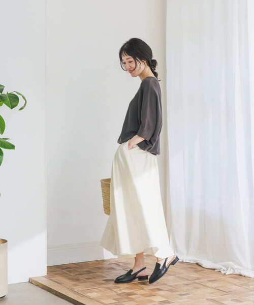 tシャツ タックフライスワイドTシャツ レディース URBAN RESEARCH DOORS tシャツ タックフライスワイドTシャツ