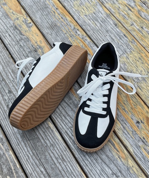 【メンズサイズ】ボリュームソールスニーカー（スニーカー）｜U.S. POLO ASSN.（ユーエスポロアッスン）