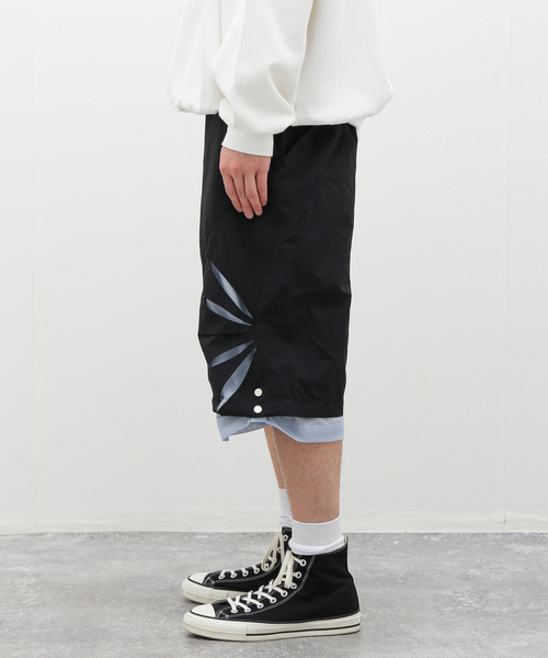 ★関税込★San San Gear★CUT OFF MESH SHORTS★ CUT OFF MESH SHORTS [GREY] - SAN SAN GEAR