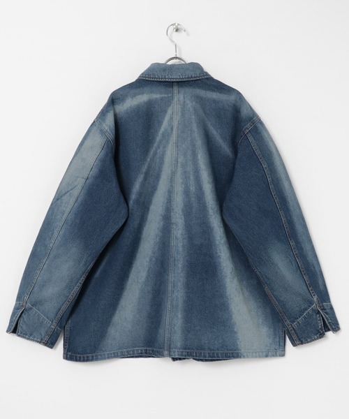 FREEMANS SPORTING CLUB（フリーマンズ スポーティング クラブ）の「FREEMANS SPORTING CLUB　WALL JEAN CHORE JACKET（デニムジャケット・メンズ・ブルー系その他・SMALL/MEDIUM/LARGE）」の5枚目の写真